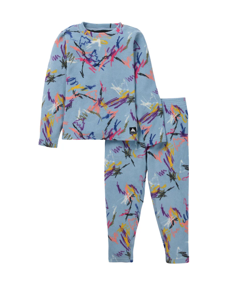 Burton Kids Toddlers' Heavyweight Fleece Set Scribble 2026