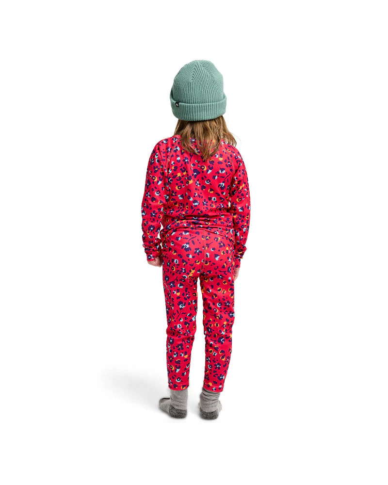 Burton Kids Toddlers' Lightweight Base Layer Set Wildcat Floral 2026 - Image 3