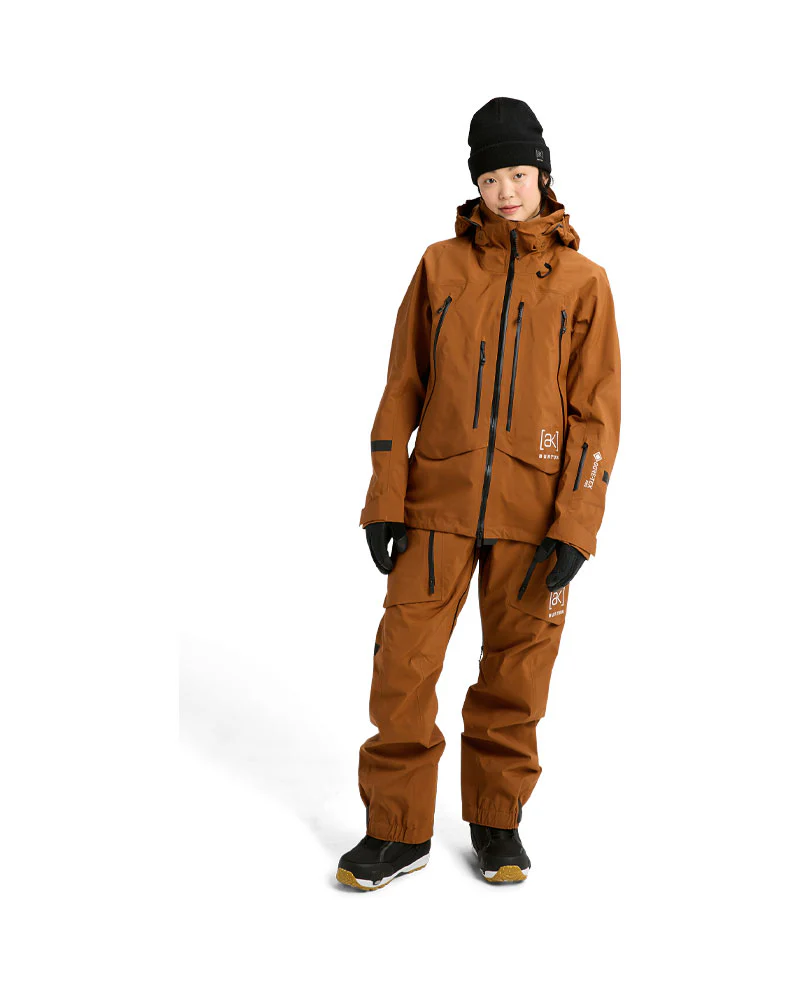 Burton Women's [ak] Acamar Gore Pro 3L Jkt Chestnut Brown 2026 - Image 2