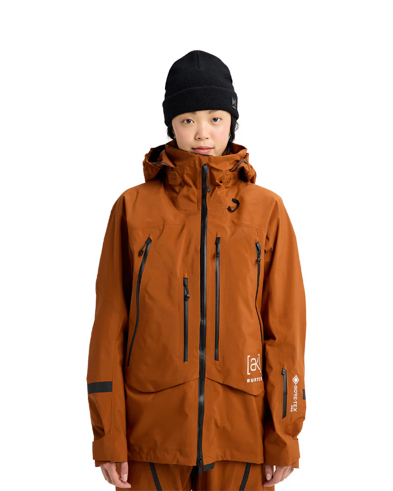 Burton Women's [ak] Acamar Gore Pro 3L Jkt Chestnut Brown 2026 - Image 3