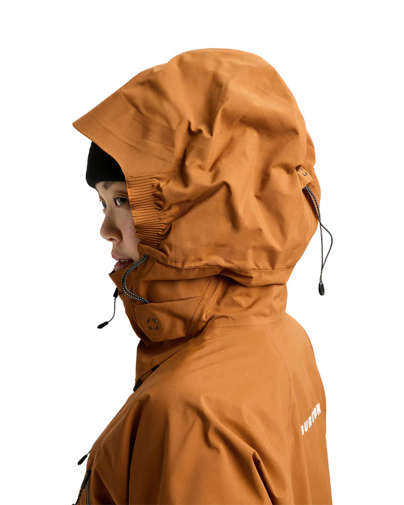 Burton Women's [ak] Acamar Gore Pro 3L Jkt Chestnut Brown 2026 - Image 5