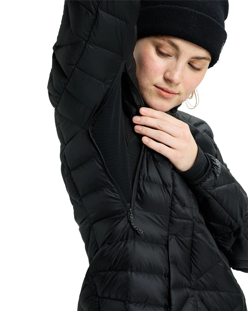 Burton Women's [ak] Baker Down Non-hooded Insulator True Black 2026 - Image 6