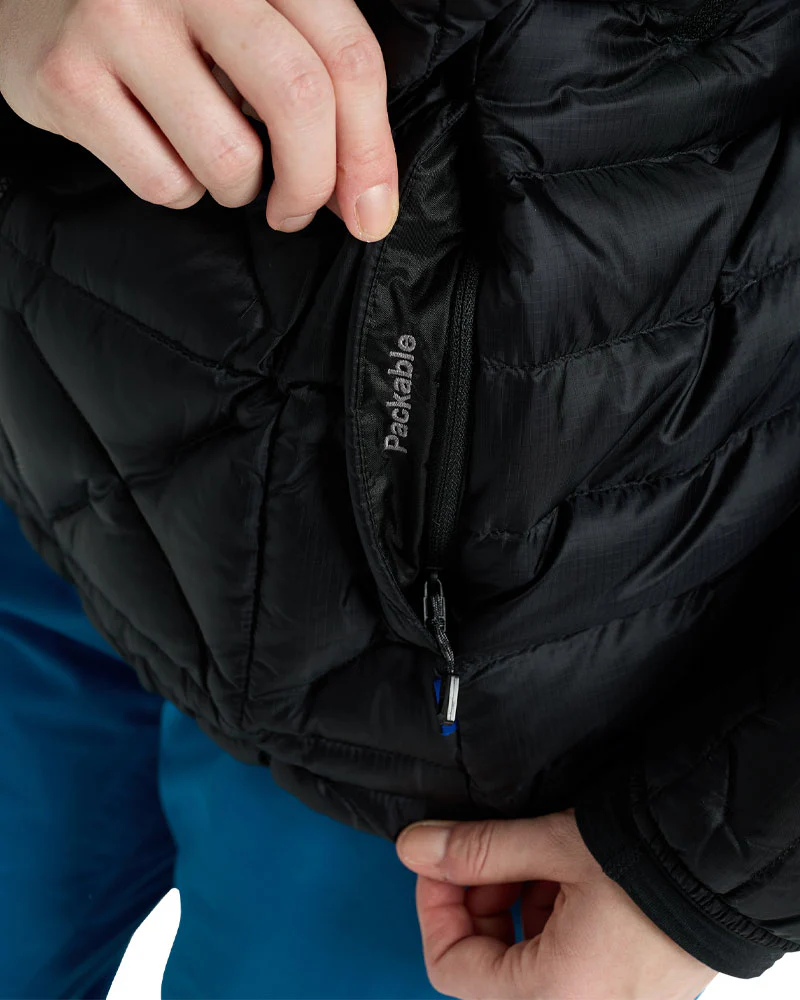 Burton Women's [ak] Baker Down Non-hooded Insulator True Black 2026 - Image 7