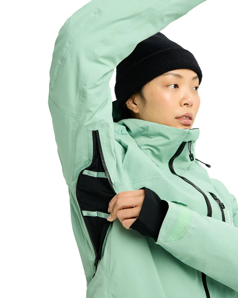 Burton Women's [ak] Embark Gore-Tex 2L Jacket Soft Sage 2026 - Image 7