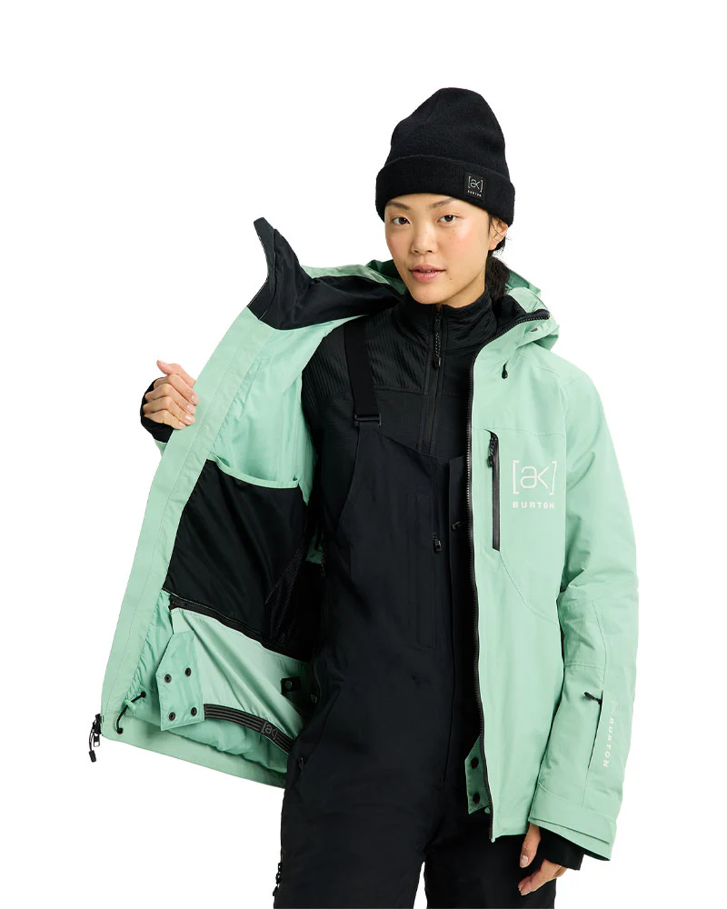 Burton Women's [ak] Embark Gore-Tex 2L Jacket Soft Sage 2026 - Image 9