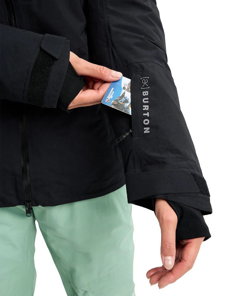 Burton Women's [ak] Flare 2L Down Gore-Tex Down Jacket True Black 2026 - Image 6
