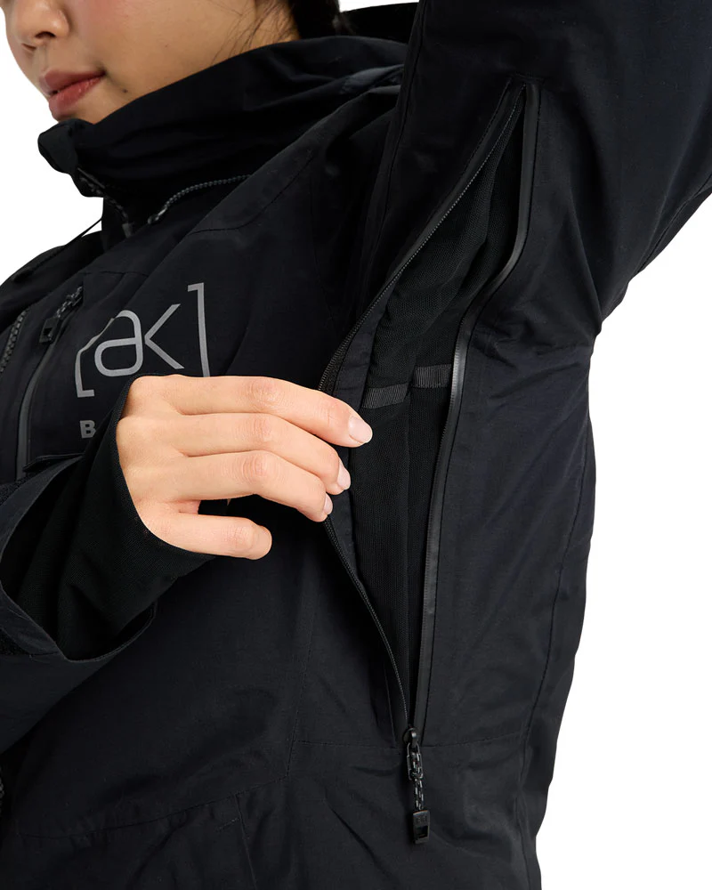 Burton Women's [ak] Flare 2L Down Gore-Tex Down Jacket True Black 2026 - Image 7
