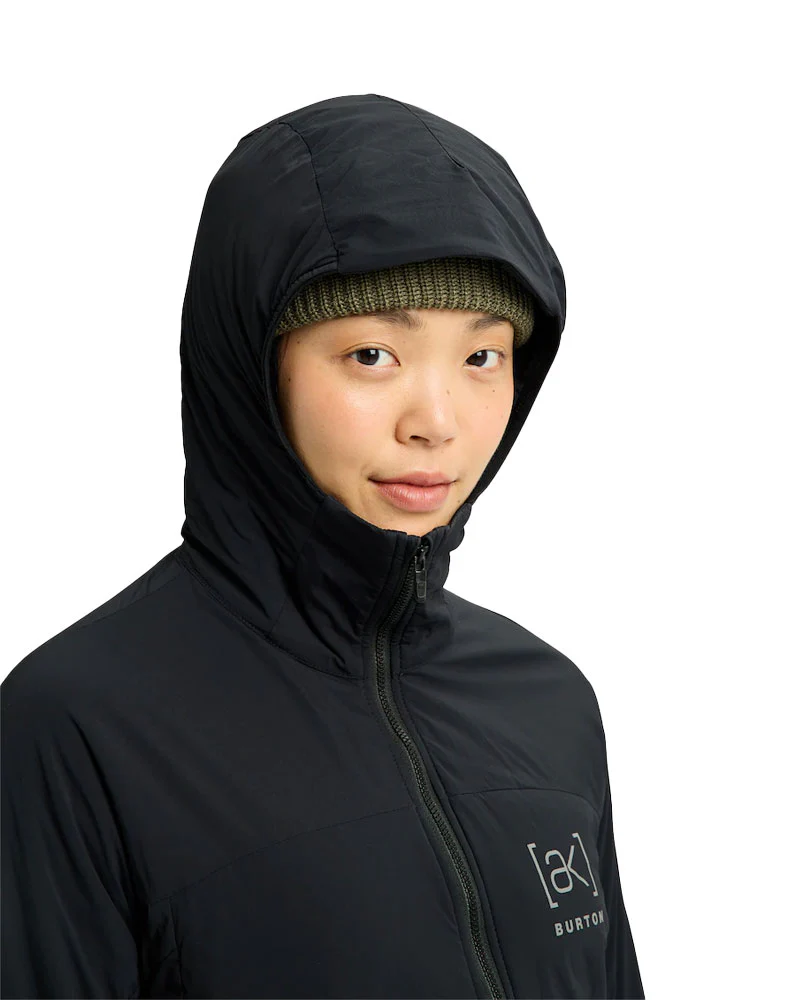 Burton Women's [ak] Helium Hooded Stretch Ins Jacket True Black 2026 - Image 4