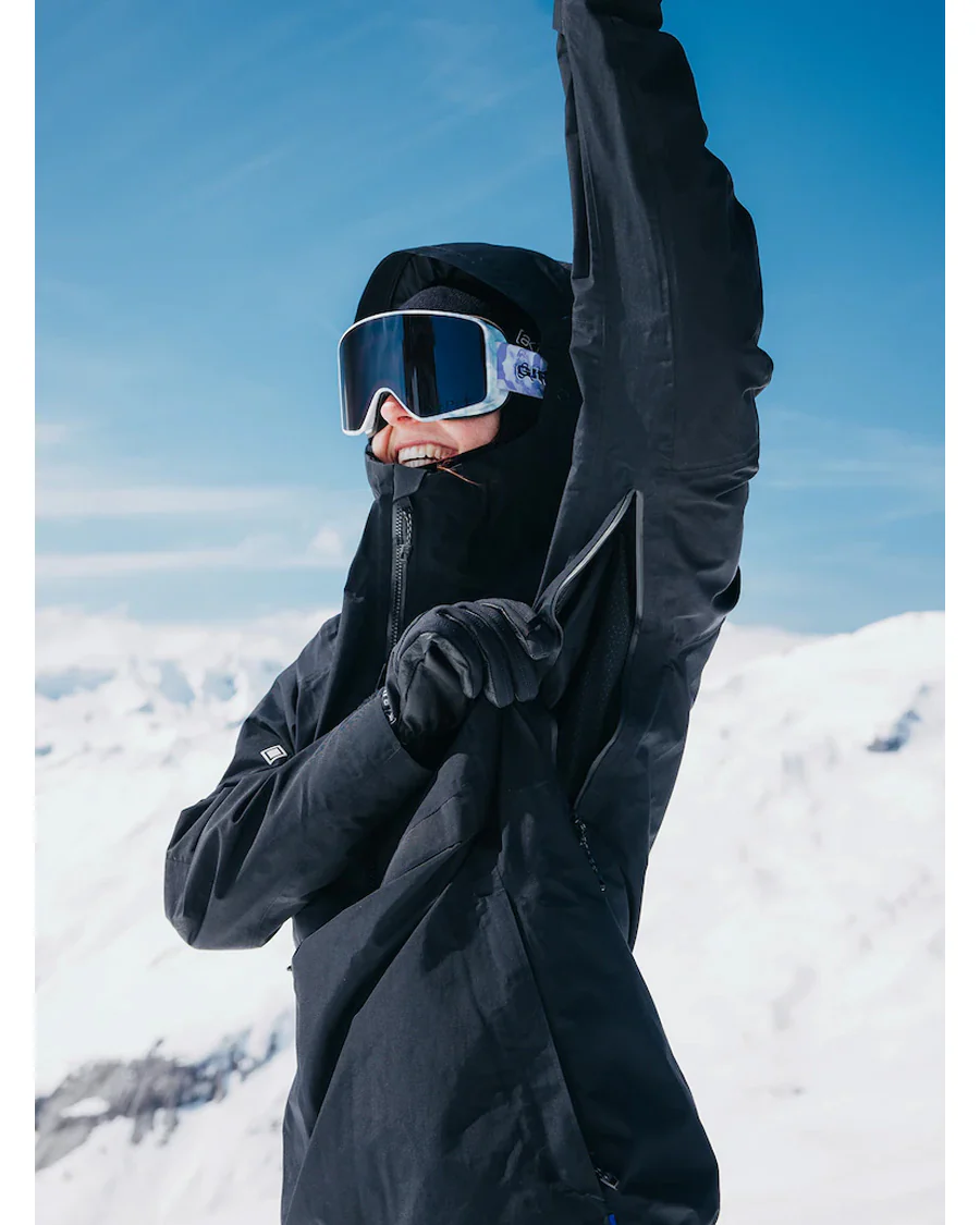 Burton Women's [ak] Kimmy Gore-Tex 2L Anorak True Black 2026 - Image 4