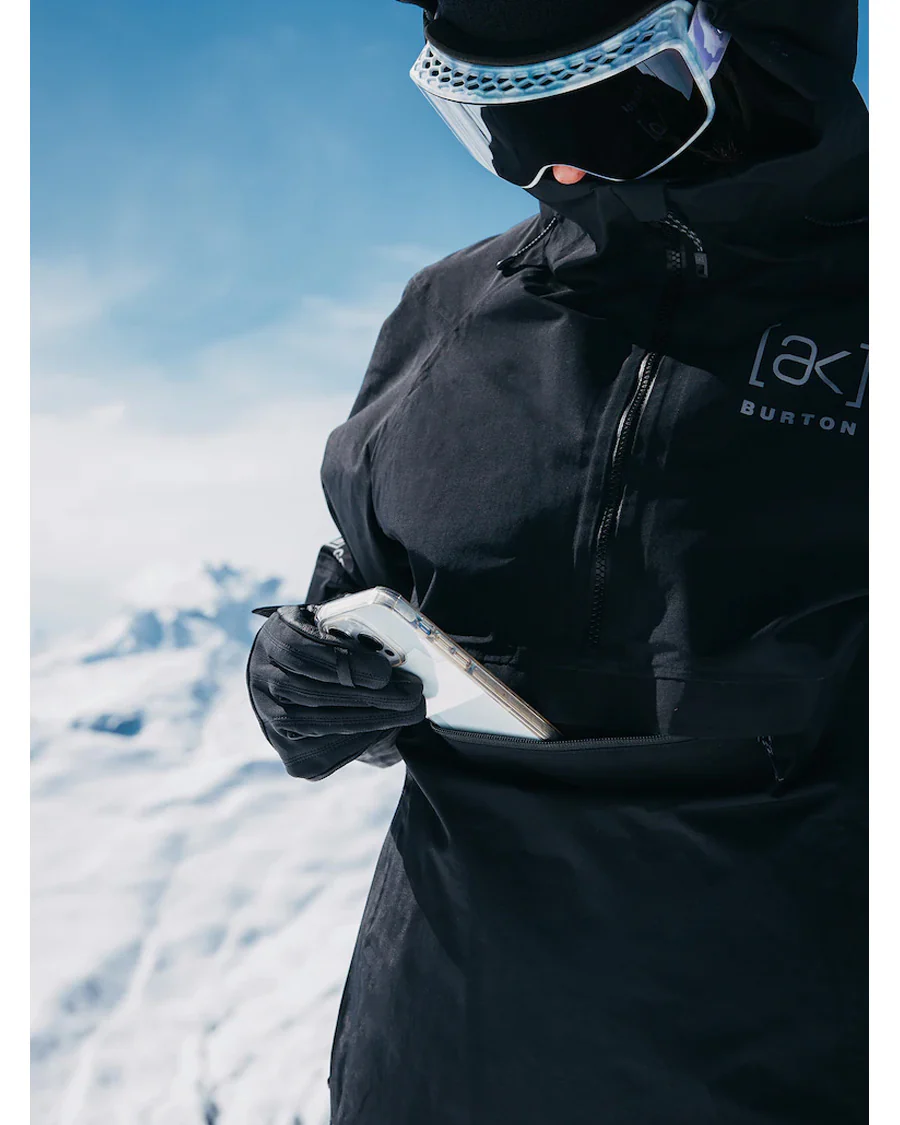 Burton Women's [ak] Kimmy Gore-Tex 2L Anorak True Black 2026 - Image 6
