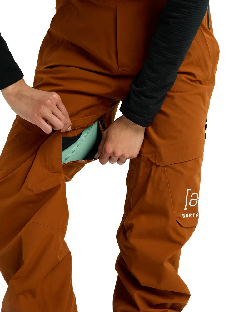 Burton Women's [ak] Kimmy Gore-Tex 2L Bib Pants Chestnut Brown 2026 - Image 8