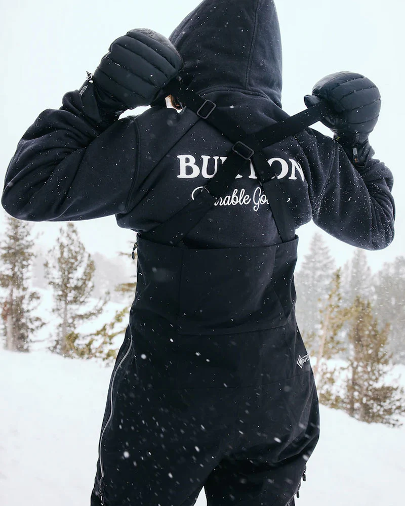 Burton Women's [ak] Kimmy Gore-Tex 2L Bib Pants True Black 2026 - Image 3