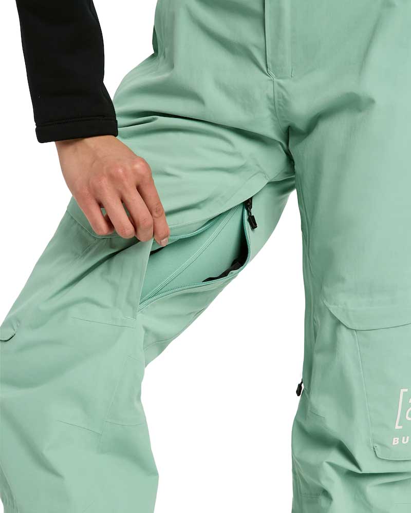 Burton Women's [ak] Summit Gore-Tex 2L Insulated Pants Soft Sage 2026 - Image 6