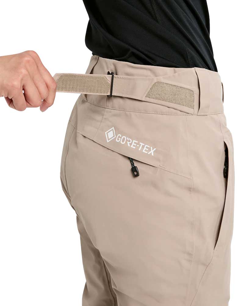 Burton Women's [ak] Summit Gore-Tex 2L Insulated Pants Summit Taupe 2026 - Image 4
