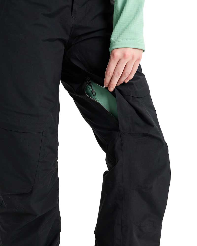 Burton Women's [ak] Summit Gore-Tex 2L Insulated Pants True Black 2026 - Image 5