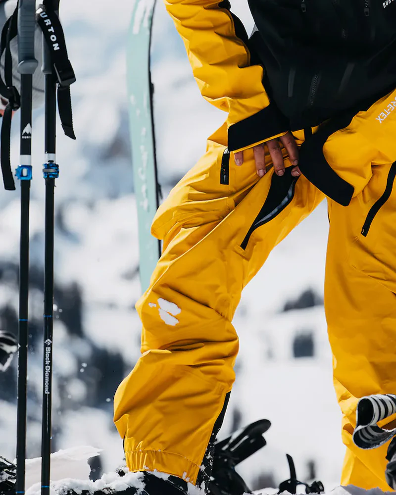 Burton Women's [ak] Tuvak Gore-Tex 3L Pant Goldenrod/True Black 2025 - Image 5