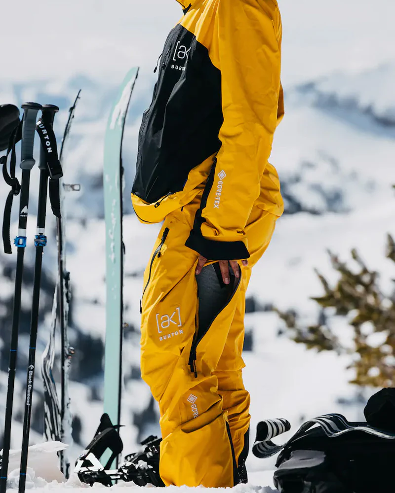 Burton Women's [ak] Tuvak Gore-Tex 3L Pant Goldenrod/True Black 2025 - Image 6