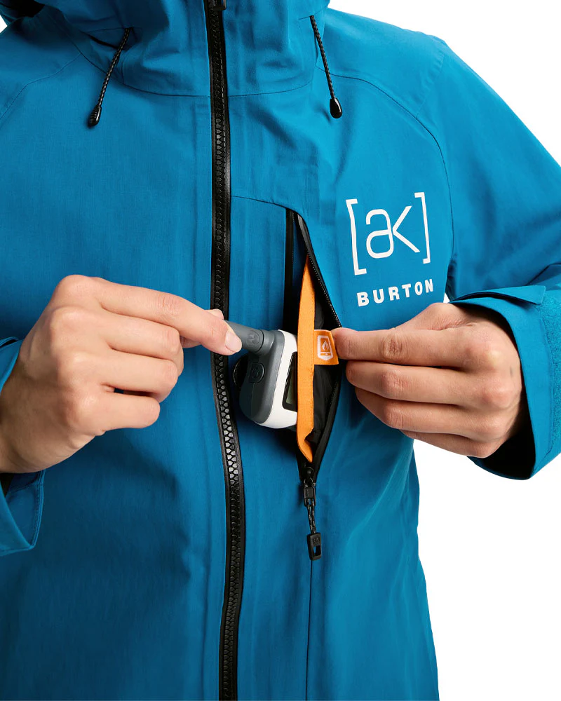 Burton Women's [ak] Upshift Gore-Tex 2L Jacket Blue Teal 2026 - Image 8