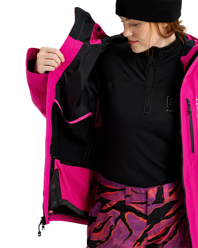 Burton Women's [ak] Upshift Gore-Tex 2L Jacket Very Berry 2026 - Image 9