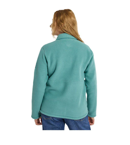 Burton Women's Cinder Fleece Snap Shirt Rock Lichen 2024 - Image 3