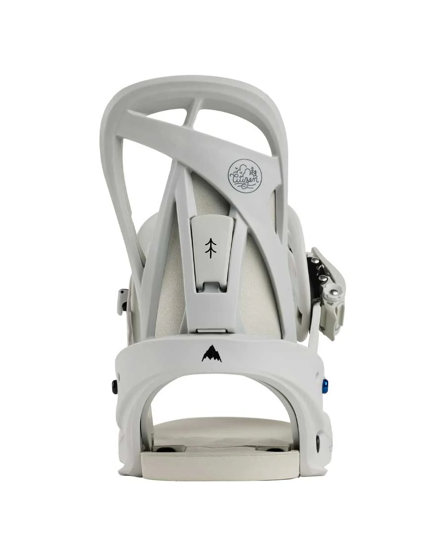 Burton Women's Citizen Re:Flex Binding Gray Cloud 2026 - Image 2