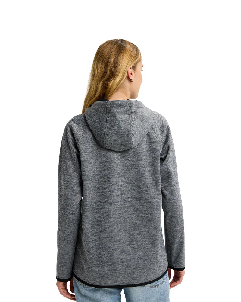 Burton Women's Crown Pullover Fleece True Black Heather 2026 - Image 4
