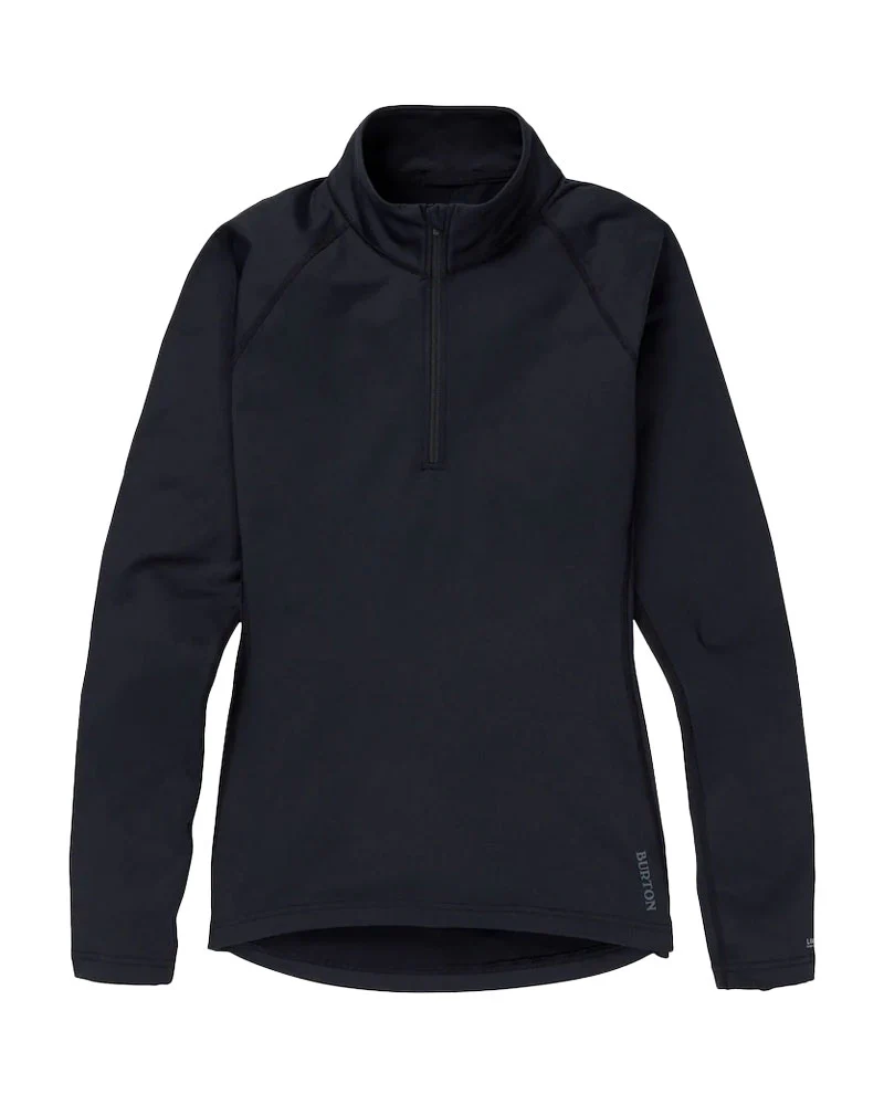 Burton Women's Heavyweight X Quater Zip True Black 2026