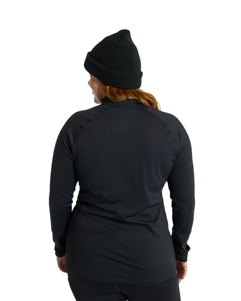 Burton Women's Heavyweight X Quater Zip True Black 2026 - Image 3