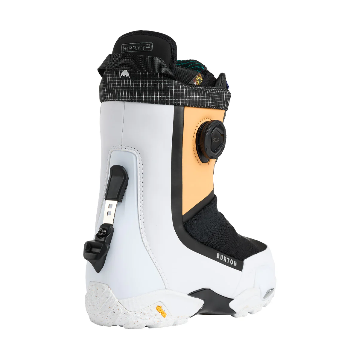 Burton Women's Highshot X Step On Boot Orange Cream/Multi 2026 - Image 2