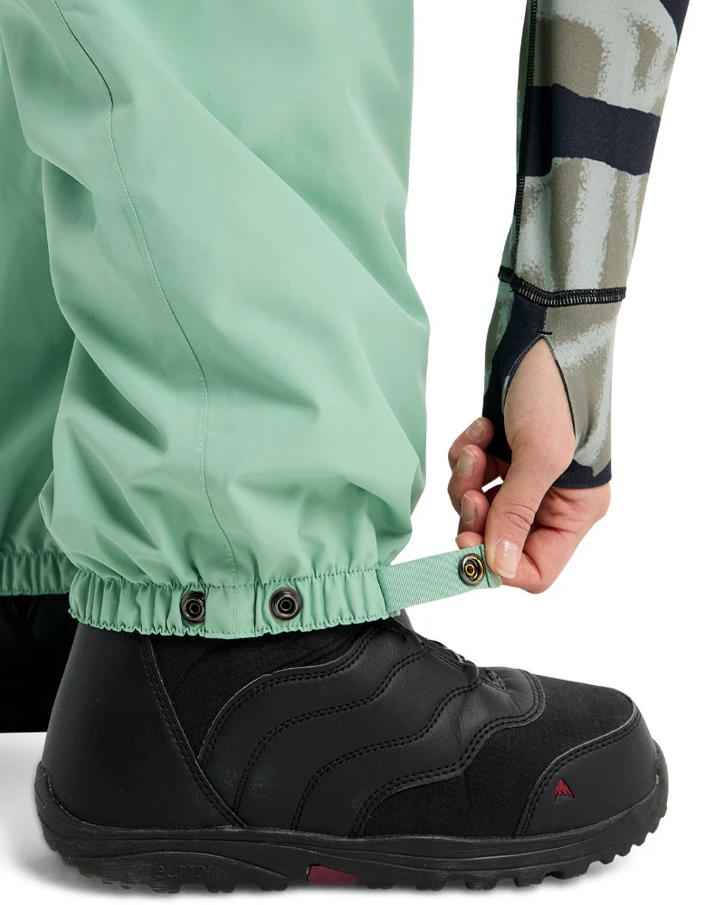 Burton Women's Reserve 2L Bib Pants Soft Sage/True Black 2026 - Image 8