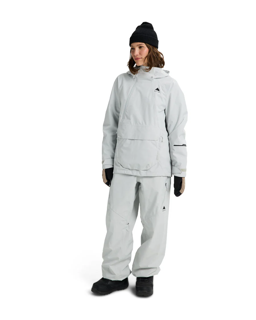 Burton Women's Reserve 2L Relaxed Anorak Gray Cloud 2026 - Image 2