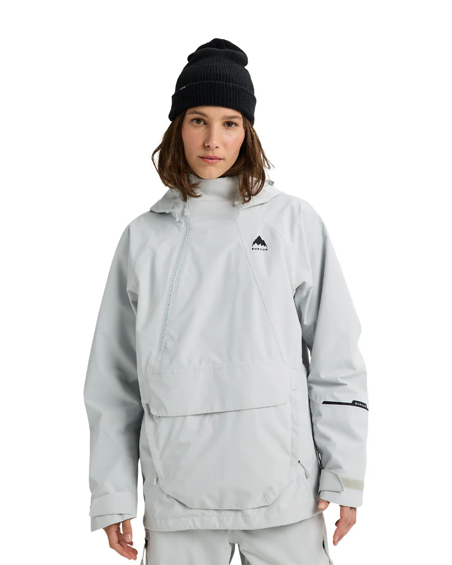 Burton Women's Reserve 2L Relaxed Anorak Gray Cloud 2026 - Image 3
