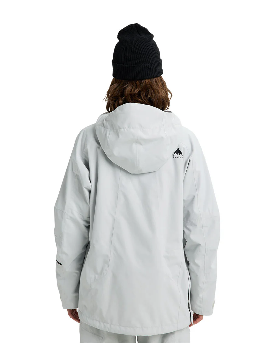 Burton Women's Reserve 2L Relaxed Anorak Gray Cloud 2026 - Image 4