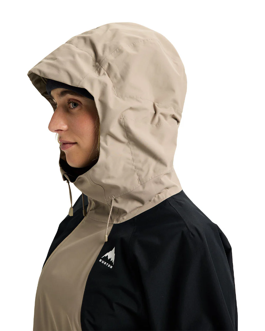 Burton Women's Reserve 2L Relaxed Anorak Summit Taupe/True Black 2026 - Image 5