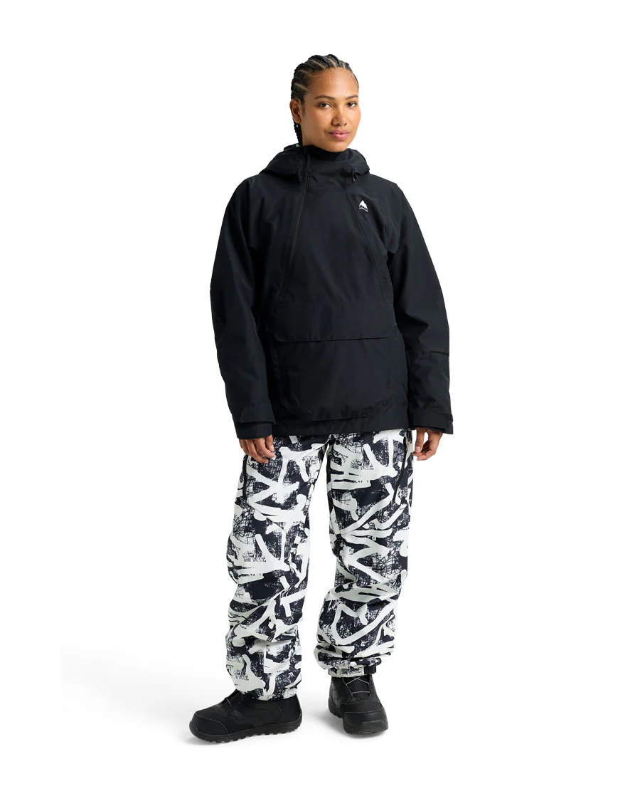 Burton Women's Reserve 2L Relaxed Anorak True Black 2026 - Image 2