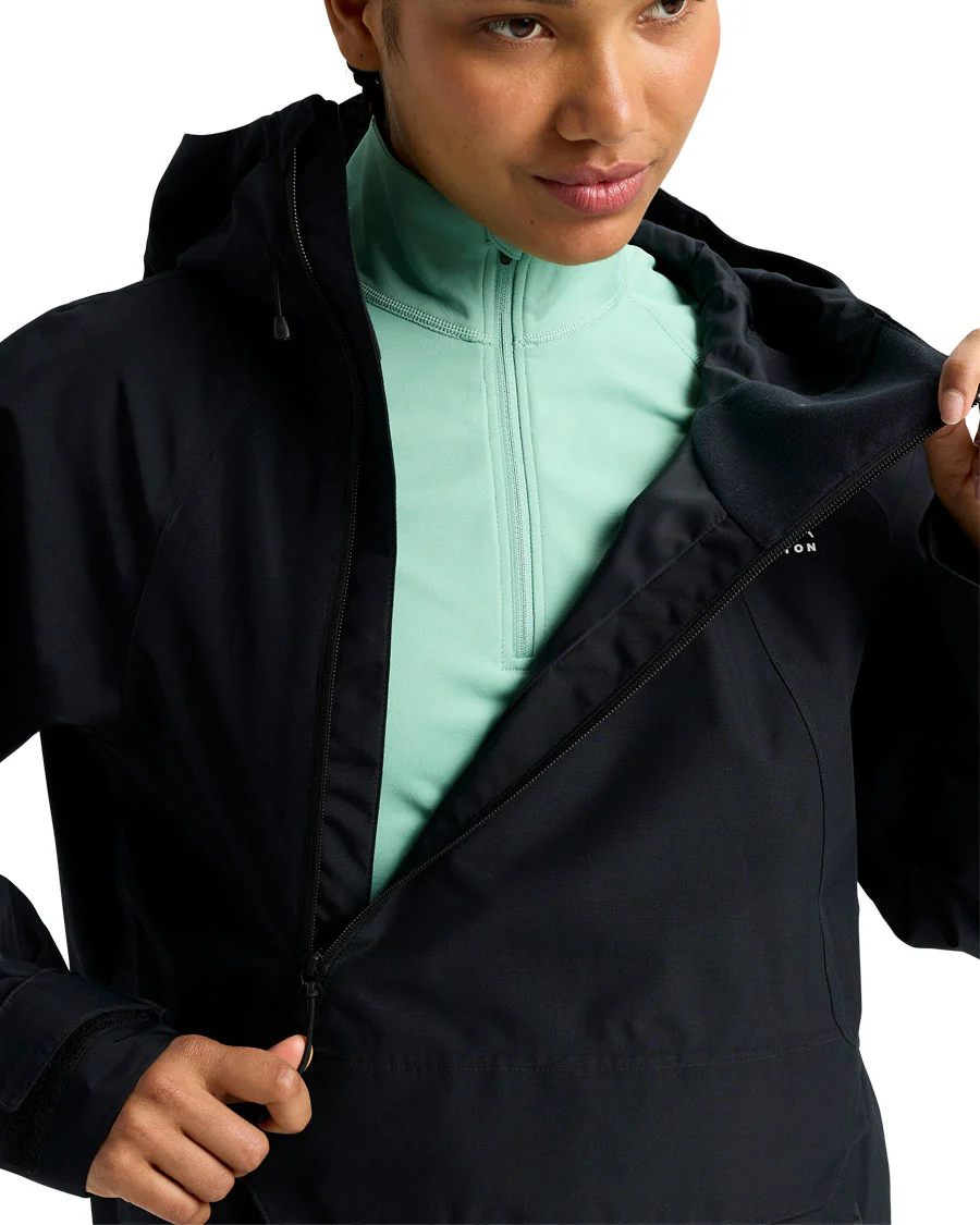 Burton Women's Reserve 2L Relaxed Anorak True Black 2026 - Image 5