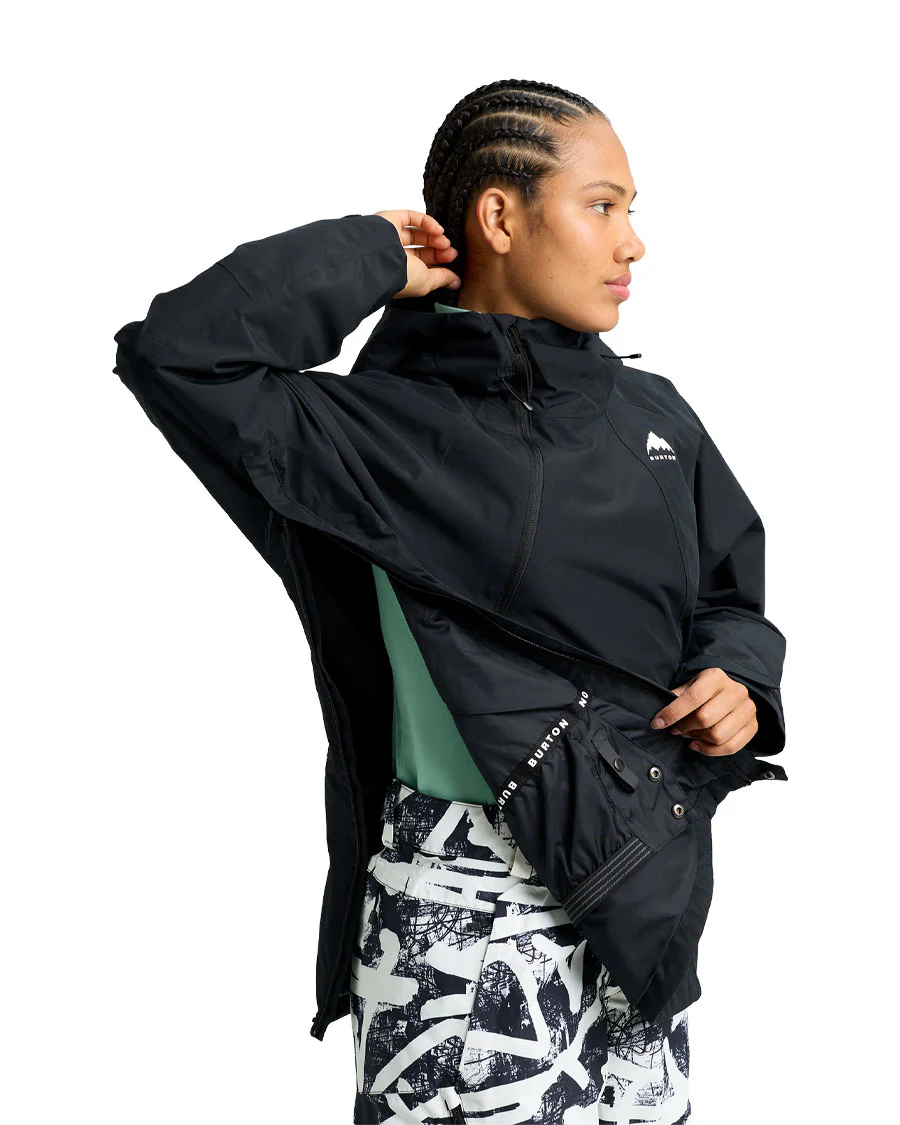 Burton Women's Reserve 2L Relaxed Anorak True Black 2026 - Image 9