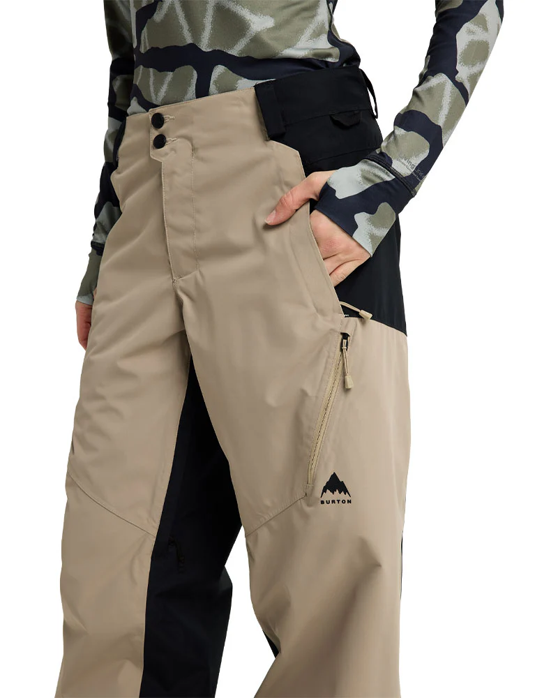 Burton Women's Reserve 2L Relaxed Pants Summit Taupe/T. Black 2026 - Image 6