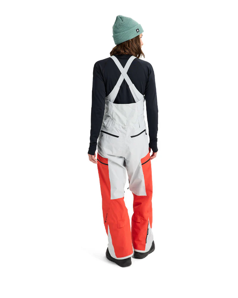 Burton Women's Reserve Gore-Tex 2L Bib Pant Fiesta Red/Gray Cloud 2026 - Image 5