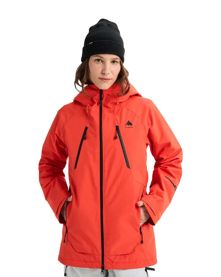 Burton Women's Reserve Gore-Tex 2L Insulated Jacket Fiesta Red 2026 - Image 2