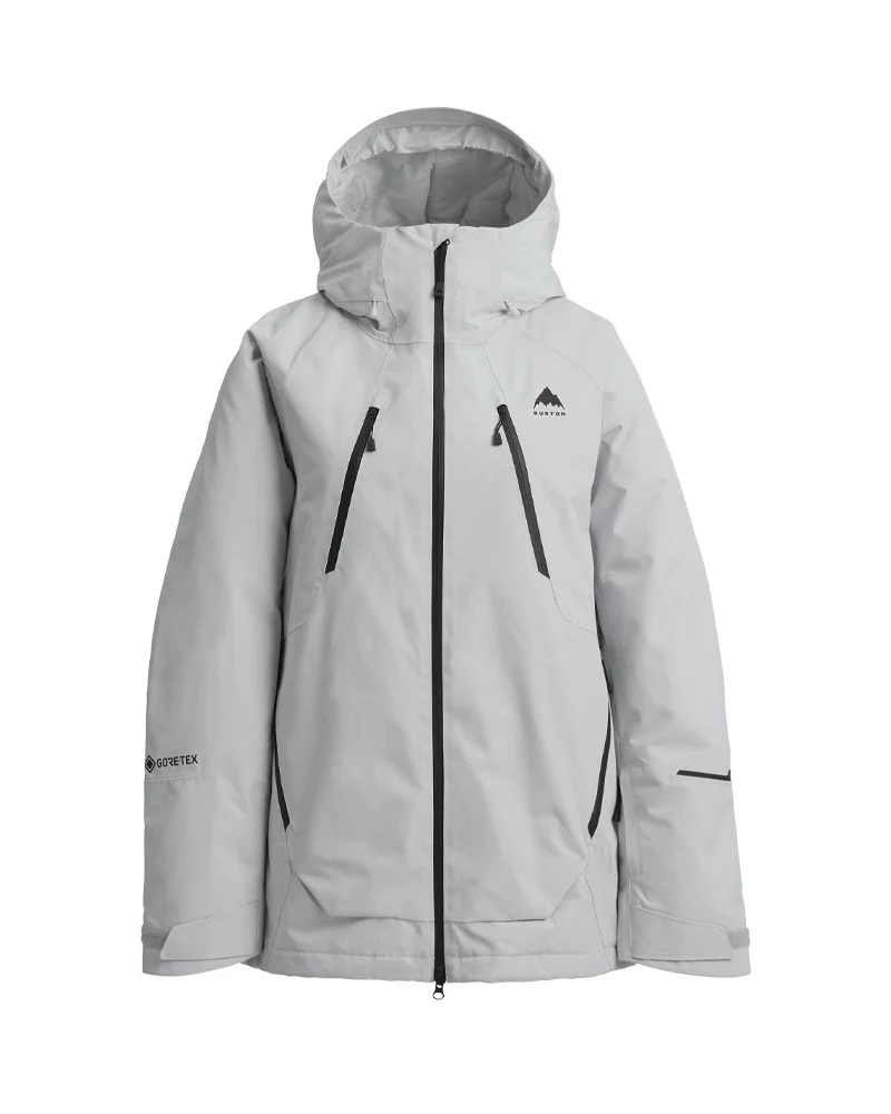 Burton Women's Reserve Gore-Tex 2L Insulated Jacket Gray Cloud 2026