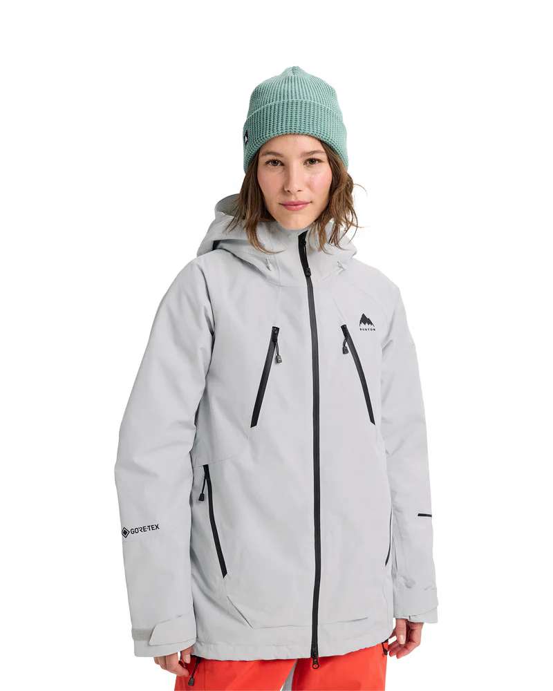 Burton Women's Reserve Gore-Tex 2L Insulated Jacket Gray Cloud 2026 - Image 3
