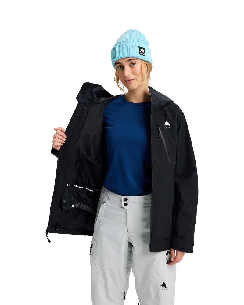 Burton Women's Reserve Gore-Tex 2L Jacket True Black 2026 - Image 8
