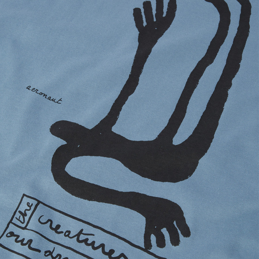 Capita Aeronaut T-Shirt Slate Blue 2026 - Image 3