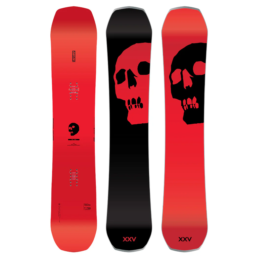 Capita Men's Black Snowboard Of Death Snowboard 2026 - Image 2