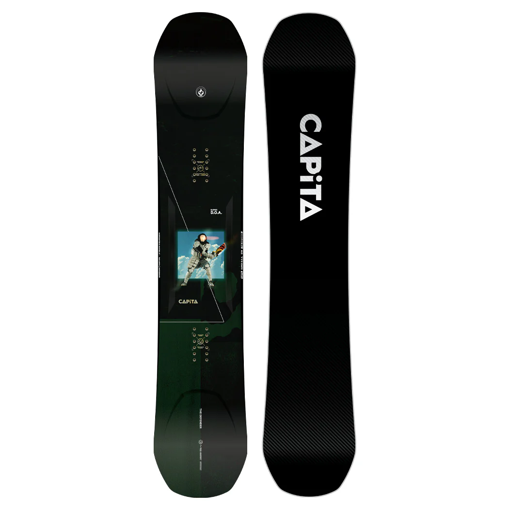 Capita Men's Super D.O.A. Wide Snowboard 2026 - Image 2
