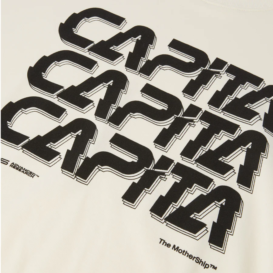 Capita Stack T-Shirt Off-White 2026 - Image 3