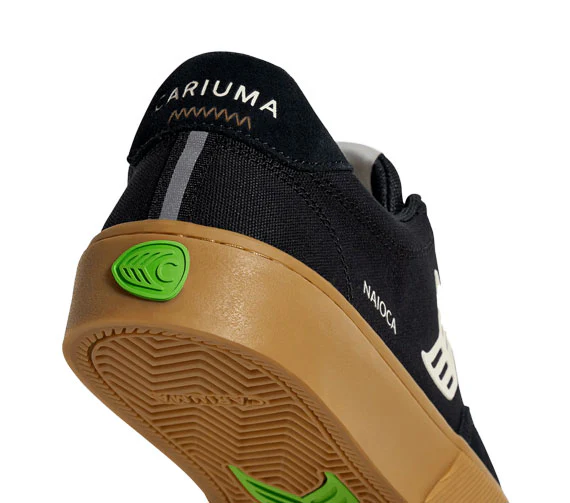 Cariuma Naioca Pro - Gum/Black Suede/Canvas Ivory - Image 3