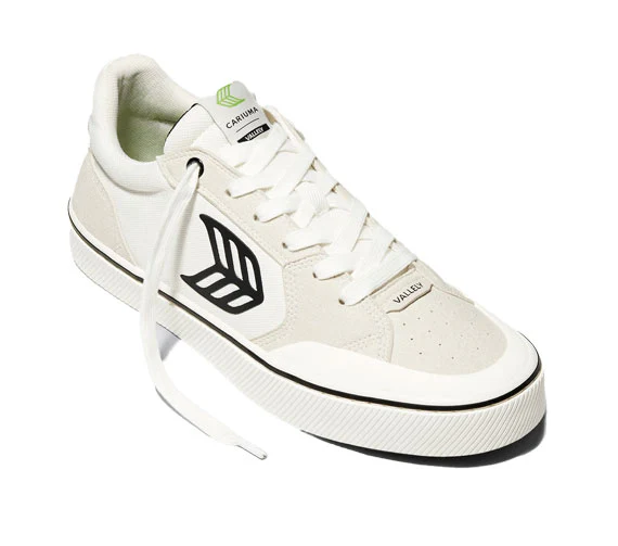 Cariuma Vallely Pro - Vintage White Suede/Off-White - Image 2