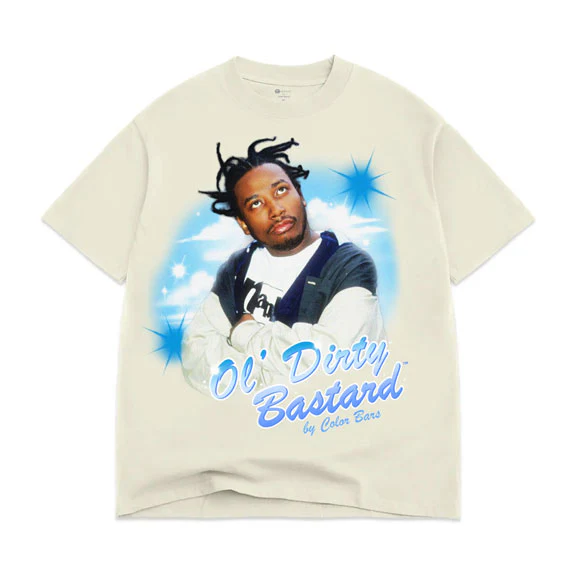 Color Bars ODB Airbrush T-Shirt Off White